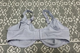 New Wacoal Visual Effects Minimizer Bra - Size 40DDD - Raindrops - # 857210