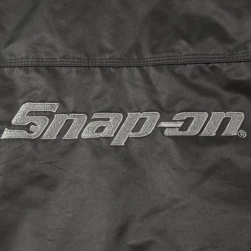 SNAP ON Tools Men’s Black Hooded Quilted Winter Jacket Coat Size XL USA Utility - Picture 19 of 20
