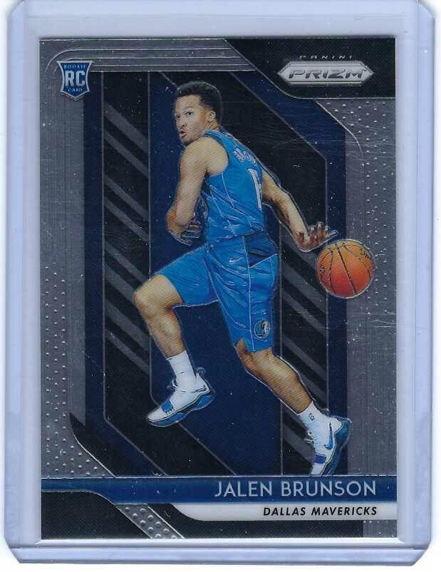 2018-19 Panini Prizm base #250 Jalen Brunson RC Knicks