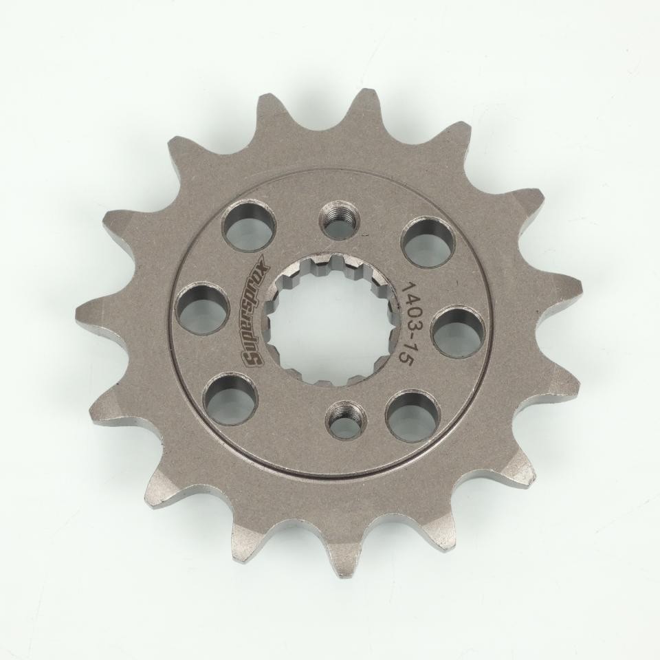 Pignon de sortie de boite Supersprox Triumph 400 Speed contre usure prématurée
