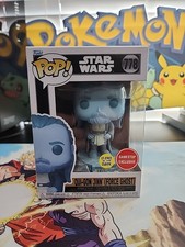 GITD Funko Pop Star Wars Qui-gon Jinn (Force Ghost) #778 Gamestop Exclusive.