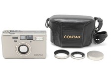 TOP MINT Contax T3 Silver Single 35mm Point Shoot Film Camera From JAPAN