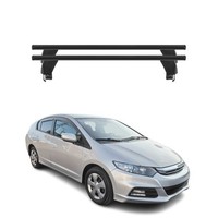 Menabo DachträGer GrundtäGer FüR Honda Insight 2009-2014 50Kg Alu Schwarz 2 Tlg