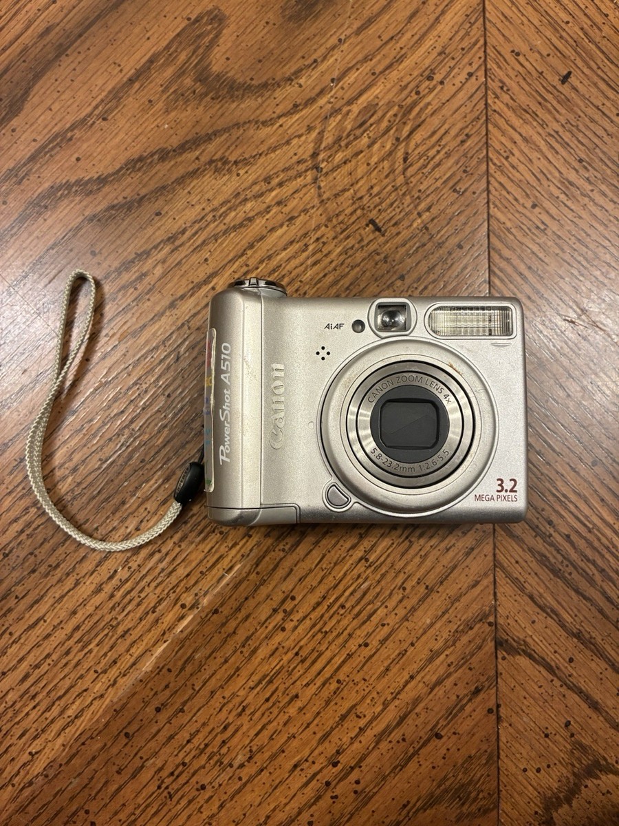 Canon PowerShot A510 3.2MP Compact Digital Camera | eBay