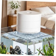 3-Tier Corner Aquarium Filter, Dry Wet Separation System, HOB Hang On Back,