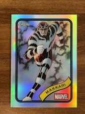 2025 Topps Chrome Marvel MAKKARI Silver Refractor #114