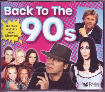 Back To The 90s -Die Stars und Hits eines Jahrz-  Reader's Digest  5 CD BOX OVP