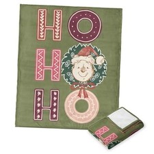 Winnie The Pooh Silk Touch Throw Blanket, 50" x 60", Christmas Pooh