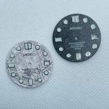 28.5mm Green Luminous Watch Dial Date For NH35 SK007 Movement