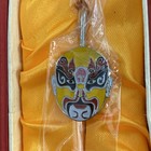 Set of 2 Chinese Opera Mask Bookmark Enamel Cloisonne Metal Beijing Opera in Box — photo 3