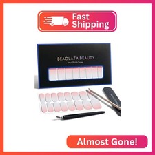 Beaolata Nail Polish Strips, 32PCS Salon Quality Wraps, Long Lasting Gel Nail St