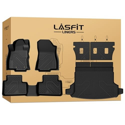 #ad LASFIT Floor Mats Cargo Cover amp; Backrest for 2025 2026 Subaru Forester Gas Only $129.89