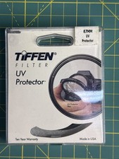 Tiffen 67mm UV Protector Filter NEW Excellent Condition, Lens Protection