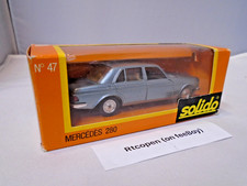 143 Mercedes-benz 280 In Lt Blue By Solido Mib Gam 3 No47 1970s Vintage 143 Mercedes-benz 280 In Lt Blue By Solido Mib Gam 3 No47 1970s Vintage