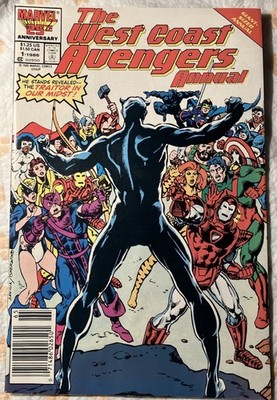 The West Coast The Avengers Annual #1 (Marvel Comics 1986)