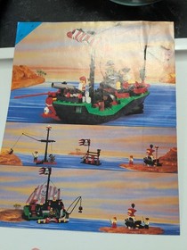 LEGO Pirates: Cross Bone Clipper 6250 - 100% complete with box and instructions