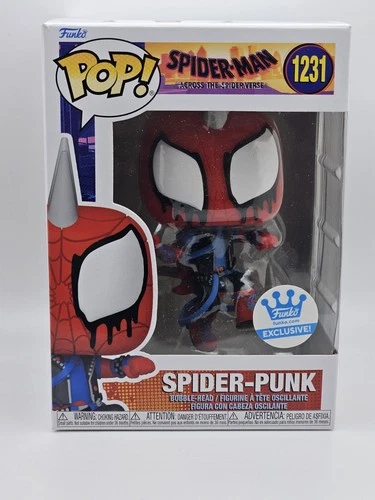 Funko Pop! Spider-Man Across The Spider Verse Spider Punk Funko Shop Exclusive