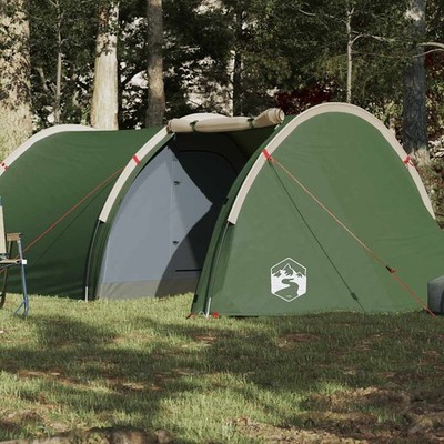Campingzelt 4 Personen Tunnelzelt Kuppelzelt Trekkingzelt Wasserdicht vidaXL