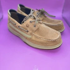 Sperry Boys Men's Top-Sider Sahara 2-Eye Boat Shoes sz 6.5M (0074)