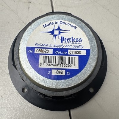 PEERLESS TWEETER SPEAKER Cat. No. 811830 8 Ω UPC:5702548118302 New