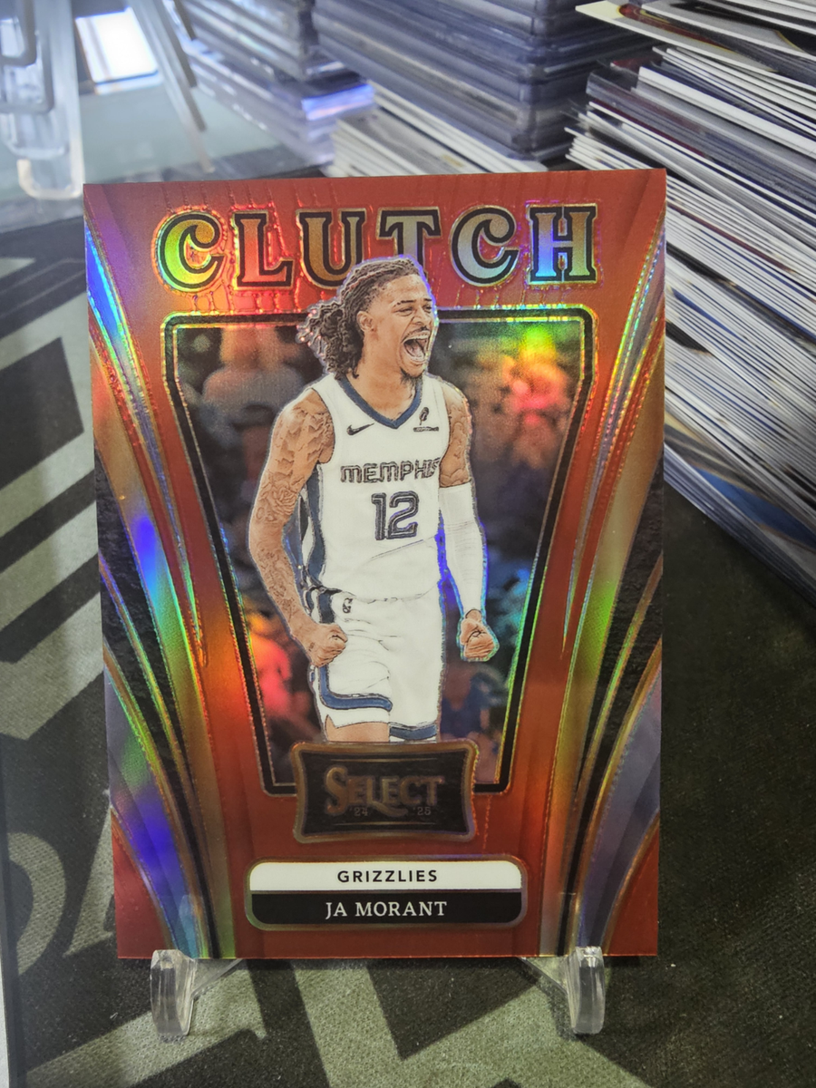 2024-25 Panini Select Ja Morant Clutch #17 Red 61/99! | eBay