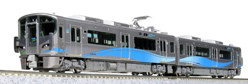 Juego de 2 vagones modelo tren KATO N Gauge Ainokaze Toyama Railway serie 521 1000 10-1453 | Zustand: New