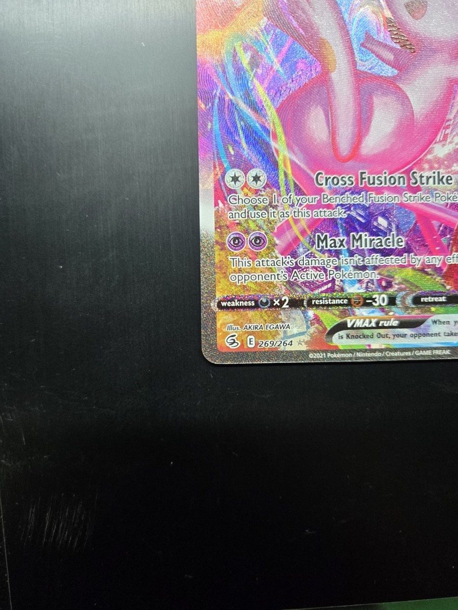 Mew VMAX Fusion Strike 269/264 (mint) | eBay