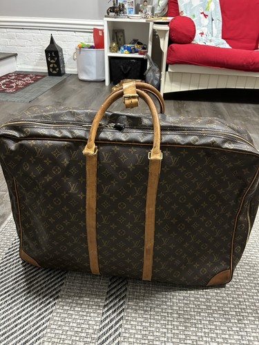Louis Vuitton Vintage Luggage Sirius 55 Travel Bag Suitcase