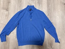Brooks Brothers Men's Large 1/4 Zip Sweater