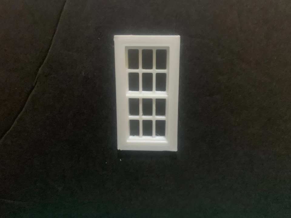 10   " G " SCALE   .765"  x  1.625"  DOUBLE HUNG WINDOW  L@@K  3D  PRINTED  1:24 - Image 2 of 3