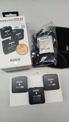 RODE Wireless GO2 Wireless Microphone System Used Compact Lavalier Mic