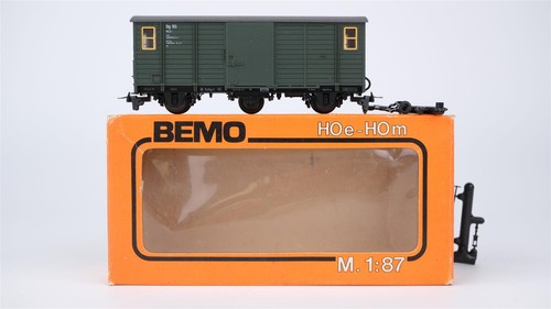 Bemo H0e 3005 Hilfspackwagen Stg 165 KD 3i | Zustand: Gebraucht