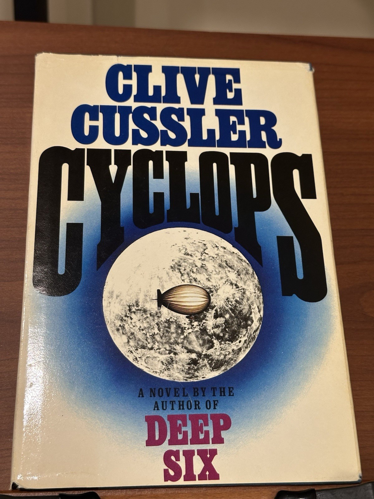 Clive Cussler “Cyclops” 1986 Hard Cover Book Club Edition