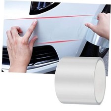 Car Door Edge Guard Invisible Automotive Door Sill 33Ft x 2.75" Transparent