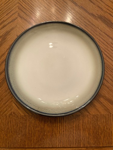 Sango Nova Black 4932 Salad Plate ~7.55" Diameter