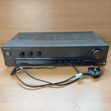 Technics SU-600 Stereo Integrated Amplifier, Made In Japan, Tested & Working!