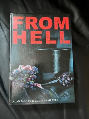 From Hell Alan Moore / mit Sketch und Signierung von Campbel Cross Cult HC # Top