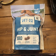 Vetiq Glucosamine Hip  Joint Supplement for Dogs, 60 Soft Chews, Dog Joint Sup