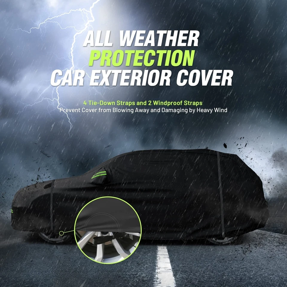 Housse voiture SUV Favoto imperméable anti-UV 465x185x160 cm - Photo 3/4