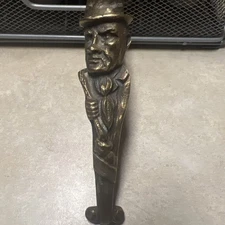 Charles Dickens Inspired 1900 Vintage Nutcracker Brass