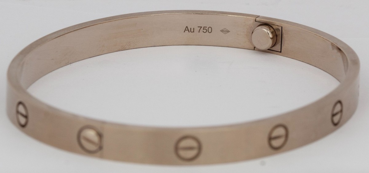 Cartier 750ホワイトゴールド‼️ 値下げ中 カルティエ 750 メガネ ホワイトゴールド ABランクの買取参考価格