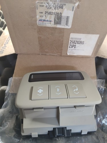 NEW 2006-2011 Cadillac DTS Rear Heat AC Temperature Climate Control 25829260 OEM