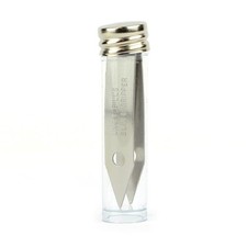 Uncle Bill's Sliver Gripper Precision Tweezers Stainless Steel Bottled 6 Pack 