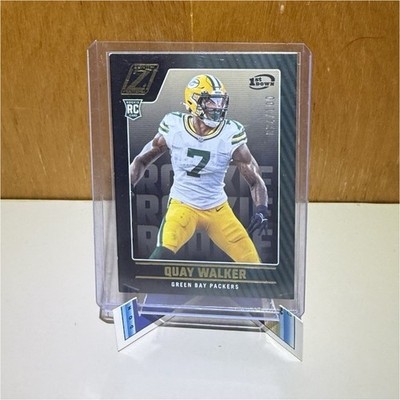 Panini Zenith Football 2022 Quay Walker Rookie 1st Down #163 Serial /100 Packers