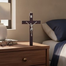 Lightweight Wooden Christ Cross Wall Art - 3 Pack - Perfect for Home Decor