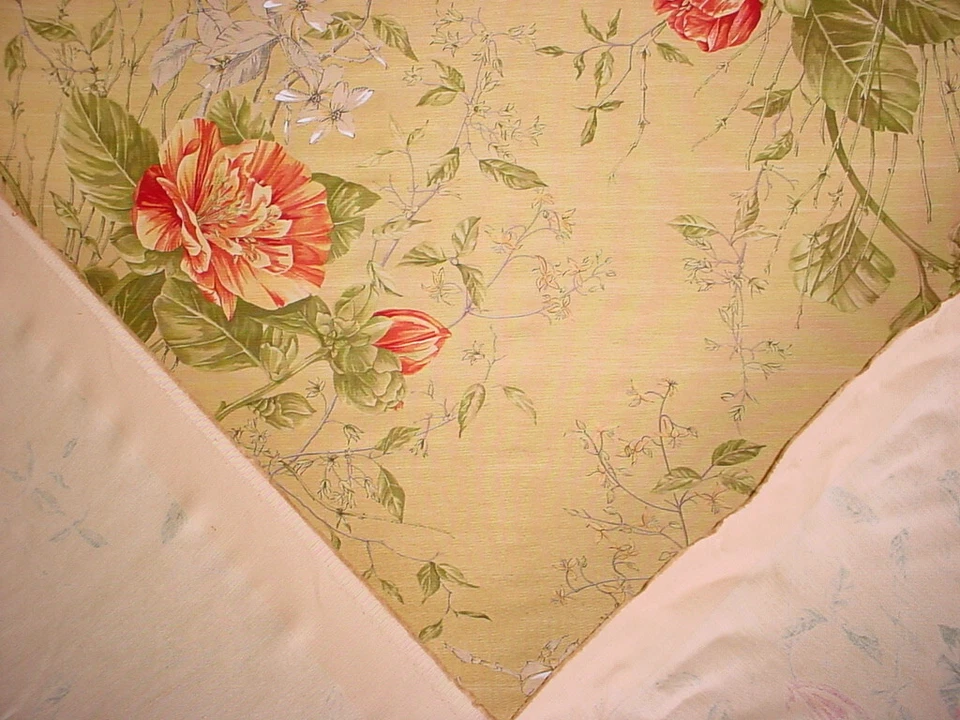 Tela de tapicería con estampado de ramo Ikebana de Robert Allen Beacon Hill 5-3/8 años Foto 4 de 4