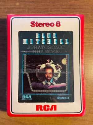 BLUE MITCHELL STRATOSONIC NUANCES RARE SEALED 8 TRACK TAPE LATE NITE BARGAIN!