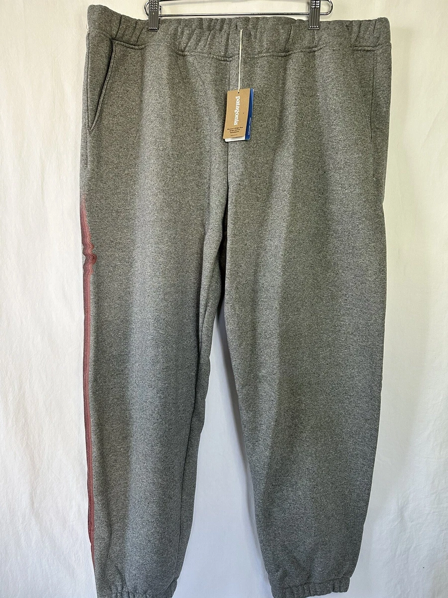 $69 Patagonia Sweatpants WOMEN LARGE Ridge Rise Stripe Retro Old School