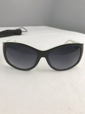 Fossil Shine PS3563 Women  s Sunglasses Black White 62-16-120 w/ Soft Case