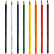 STABILO All Watercolour Effect Pencils - Assorted Colours - Black, Blue, Red etc